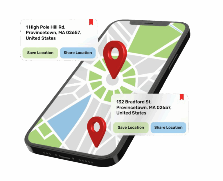 Save Location GPS - Save & Share Your Favorite Places On Map