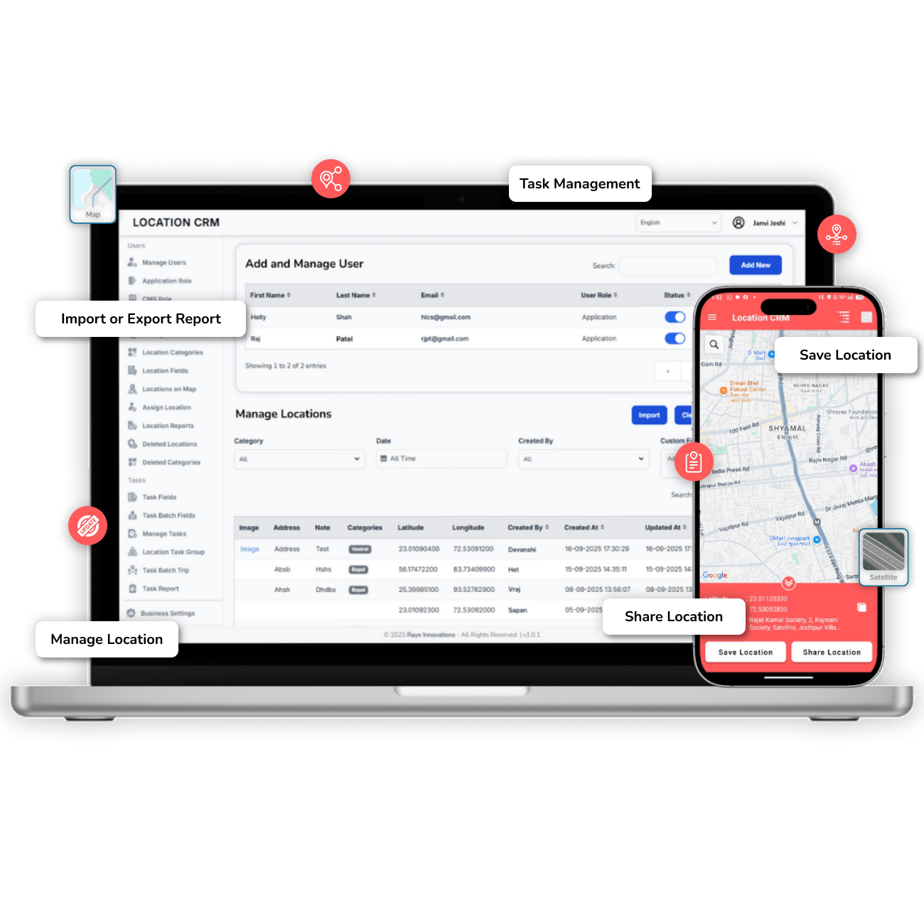 Location CRM