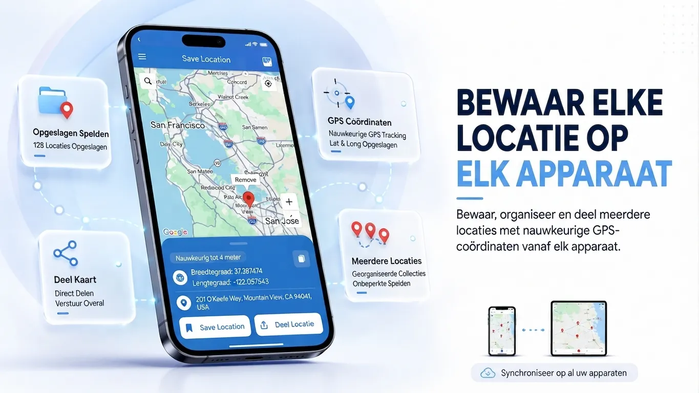 Best App to Drop a Pin and Create a Map With Multiple Pins nl