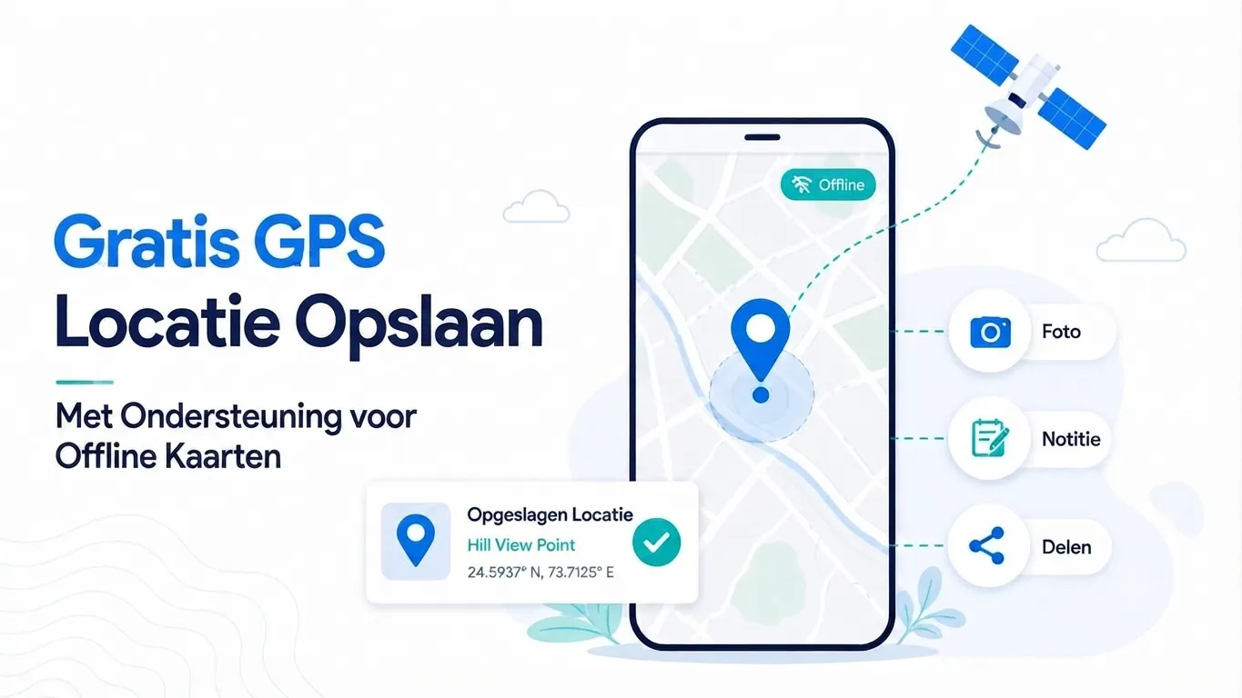 GPS Location Saving App nl
