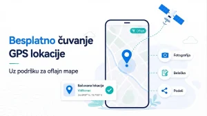 GPS Location Saving App sr