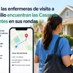 Home Visit Nurses Find Patient Homes on Their Round ES 1