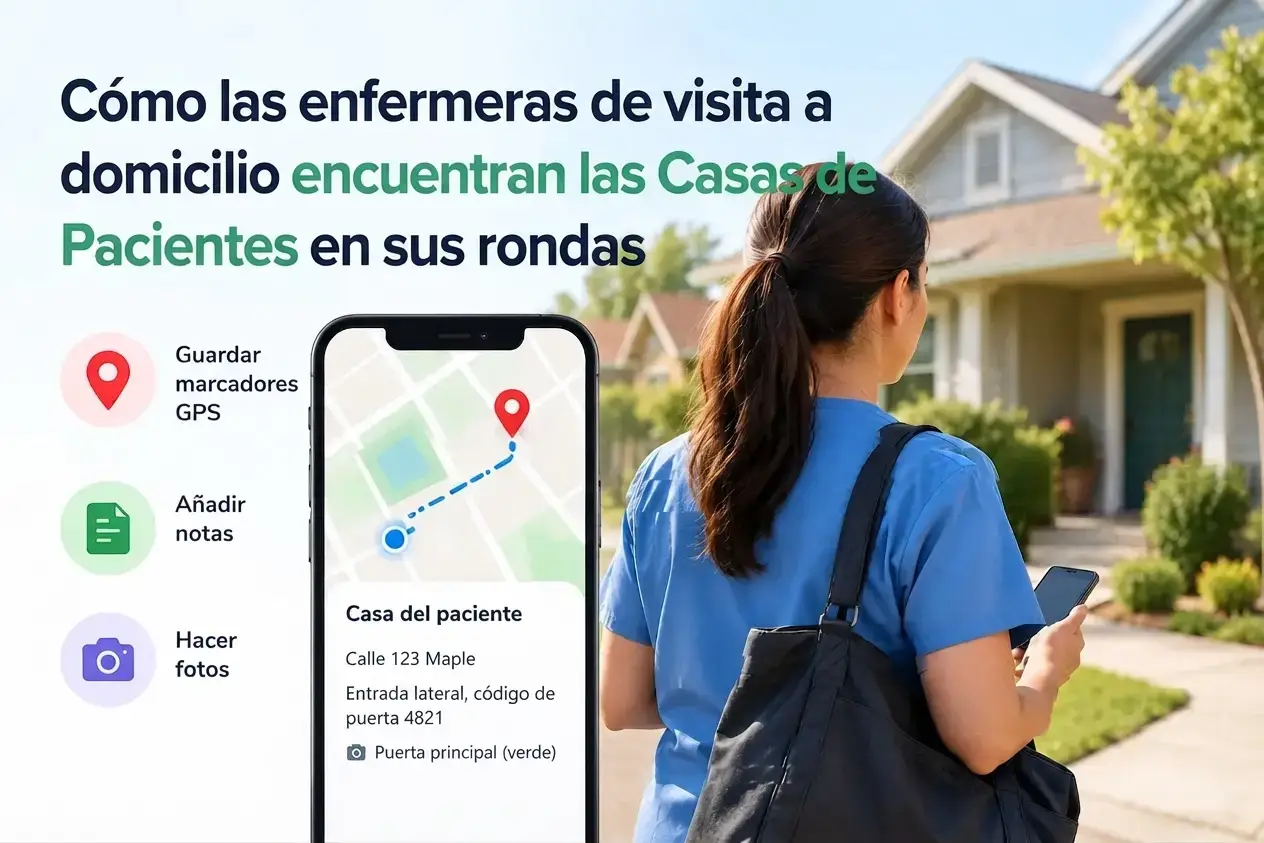 Home Visit Nurses Find Patient Homes on Their Round ES 1