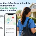 Home Visit Nurses Find Patient Homes on Their Round FR 1