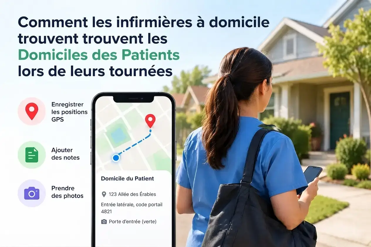 Home Visit Nurses Find Patient Homes on Their Round FR 1
