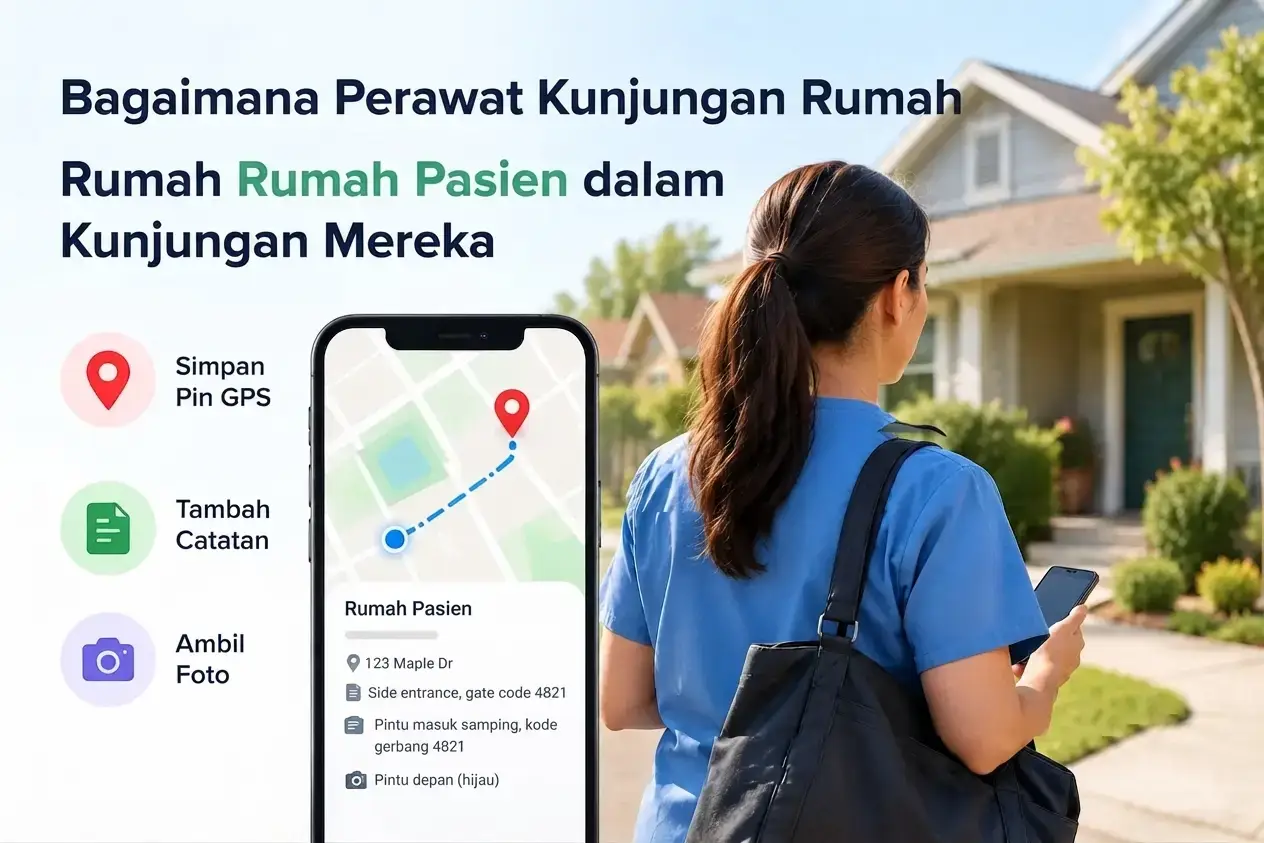Home Visit Nurses Find Patient Homes on Their Round ID 1