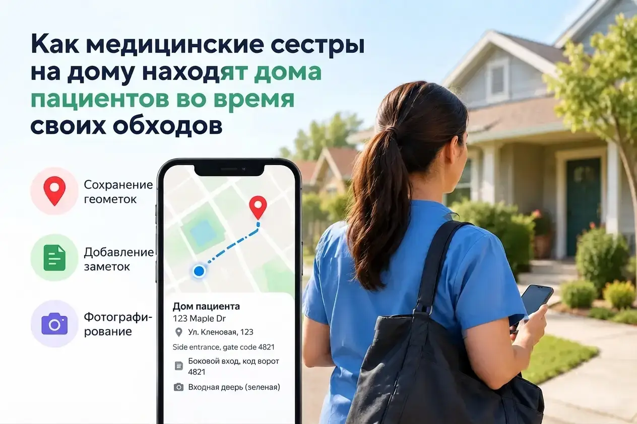 Home Visit Nurses Find Patient Homes on Their Round RU 1